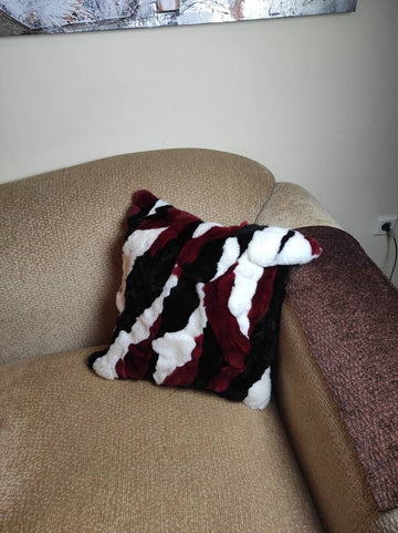 Fur pillowcases, fox fur pillowcases, real fur pillowcases